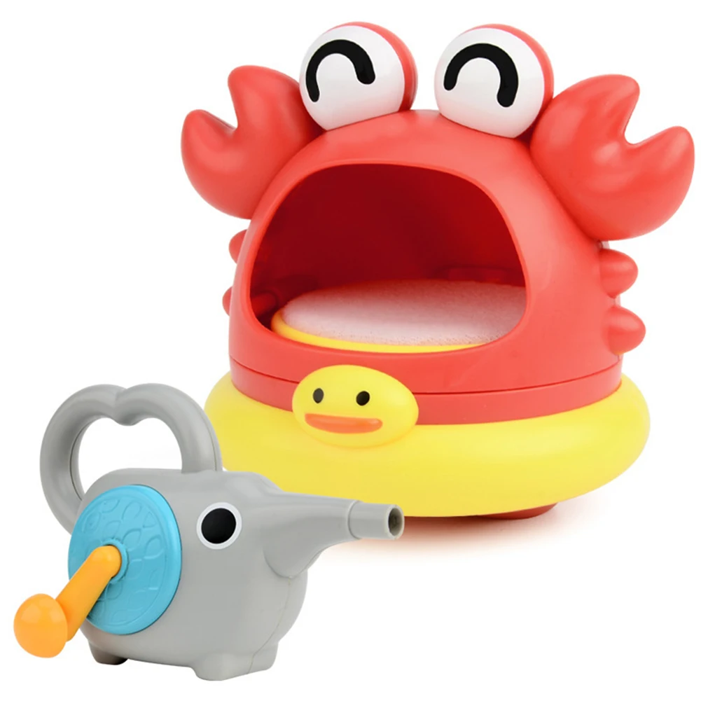Bubble Machine детская Ванна игрушка бассейн пена делая машину ванная комната пузырь