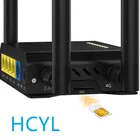Беспроводной Wi-Fi роутер Openwrt, 300 Мбитс, со слотом для SIM-карты, PCI-E модуль 4, Съемные внешние антенны 5 дБи, стандарт EC25EP06