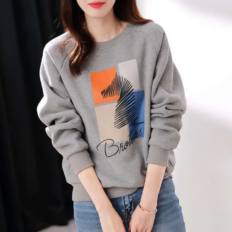 

[cotton] 2021 Spring and Autumn New Sweater Women's Loose, Korean Version Versatile, Trendy and Thin