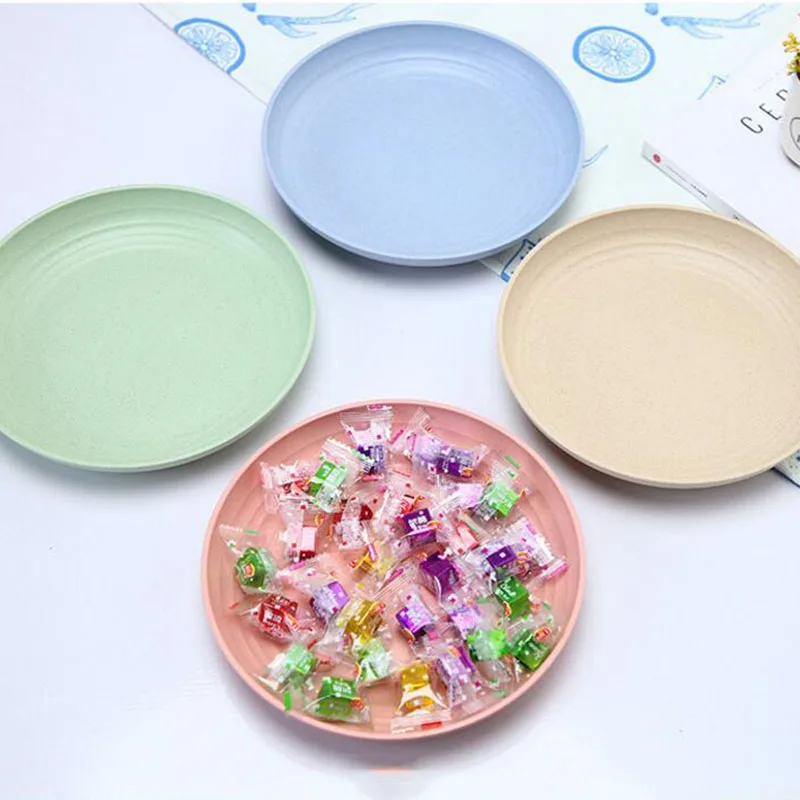 Поднос для пшеничной соломы креативная антиударная тарелка столовых приборов