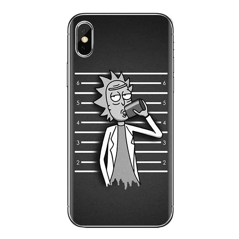For HTC One U11 U12 X9 M7 M8 A9 M9 M10 E9 Plus Desire 630 530 626 628 816 820 830 2018 Original Rick And Morty Phone Shell Cover |