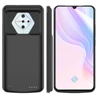 5000 мАч Силиконовый противоударный чехол для зарядного устройства для Xiaomi Redmi Note 8 Pro тонкий внешний аккумулятор Зарядка задняя крышка полная крышка