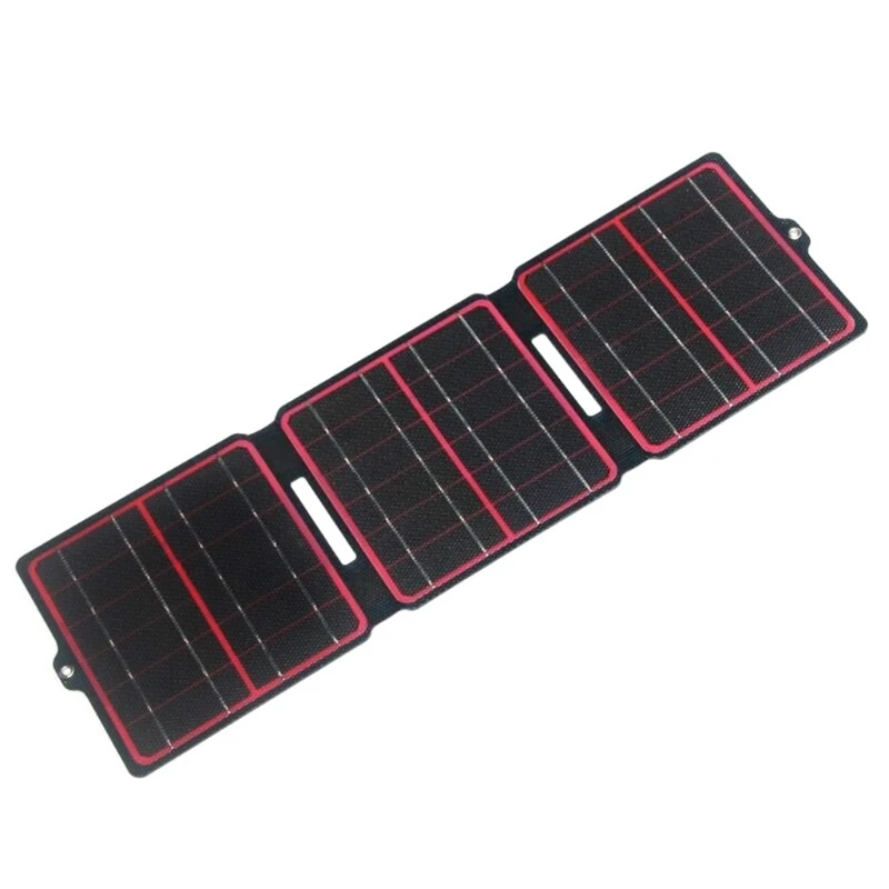 

M6CA 15W ETFE Solar Panel Charger Outdoor Emergency Power Source Sunpower Battery