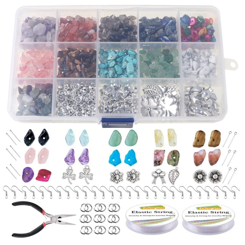 933 Шт Нерегулярные каменная крошка бусины неоправленные полудрагоценные камни