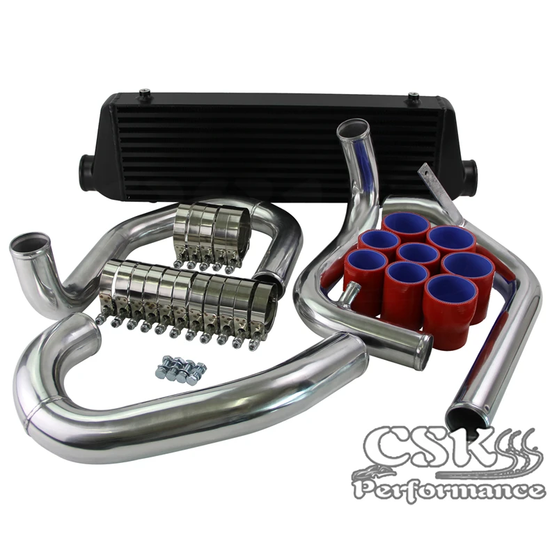 Передний кулер с креплением + Трубопроводный Набор подходит 98 05 VW JETTA Golf GTI 1 8 T