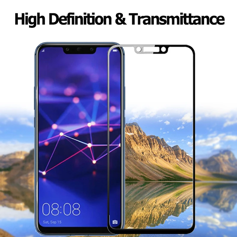 3-в-1 Закаленное стекло для защиты экрана камеры Huawei Mate 20 Lite 20Pro Mate20 on.