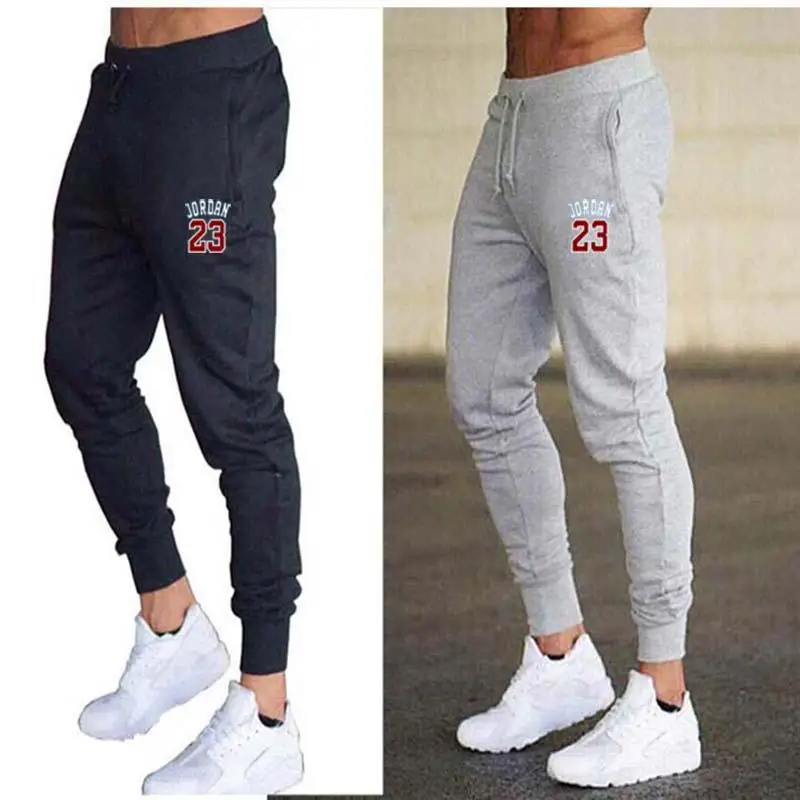 

Jogging Pants Men Solid GYM Training Pants 23 Sportswear Mens Sport Pants Men Running Swearing Pants Jogging Sweatpants
