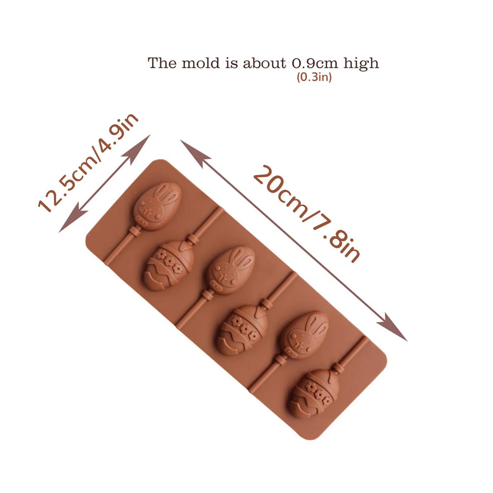 

2021 new cake mold cookies Easter Eg g Rabbit Silicone Mold Chocolate Mold Lollipop Mold Galleta moldeada