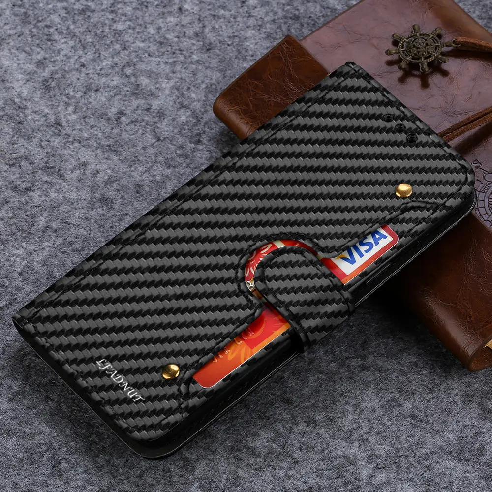 LAPOPNUT карбоновый кошелек PU кожаный чехол для samsung Galaxy S9 Plus S10 S7 Edge роскошный флип-держатель для карт чехол для телефона samsung S8