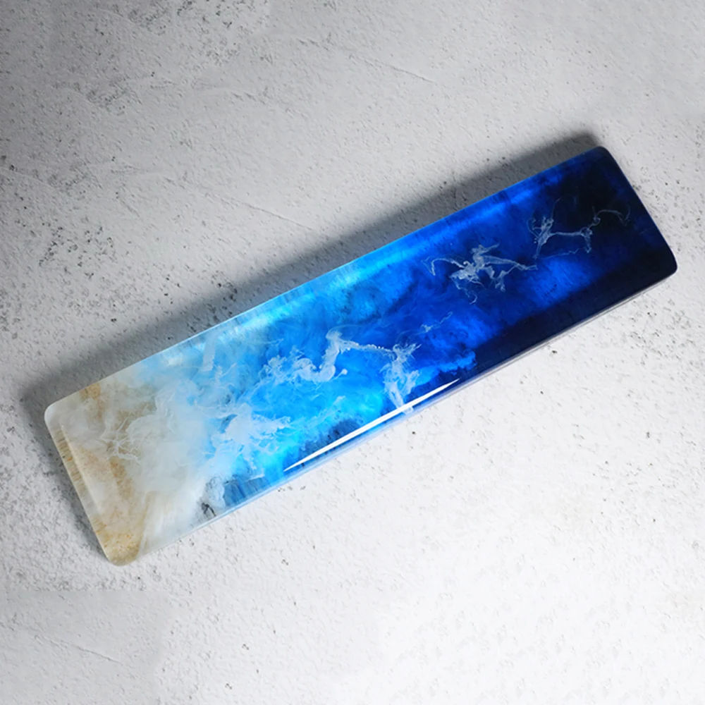 Coastal Design Resin Keyboard Hand Rest For Mechanical Gaming Wrist Tray Customized Handmade | Компьютеры и офис