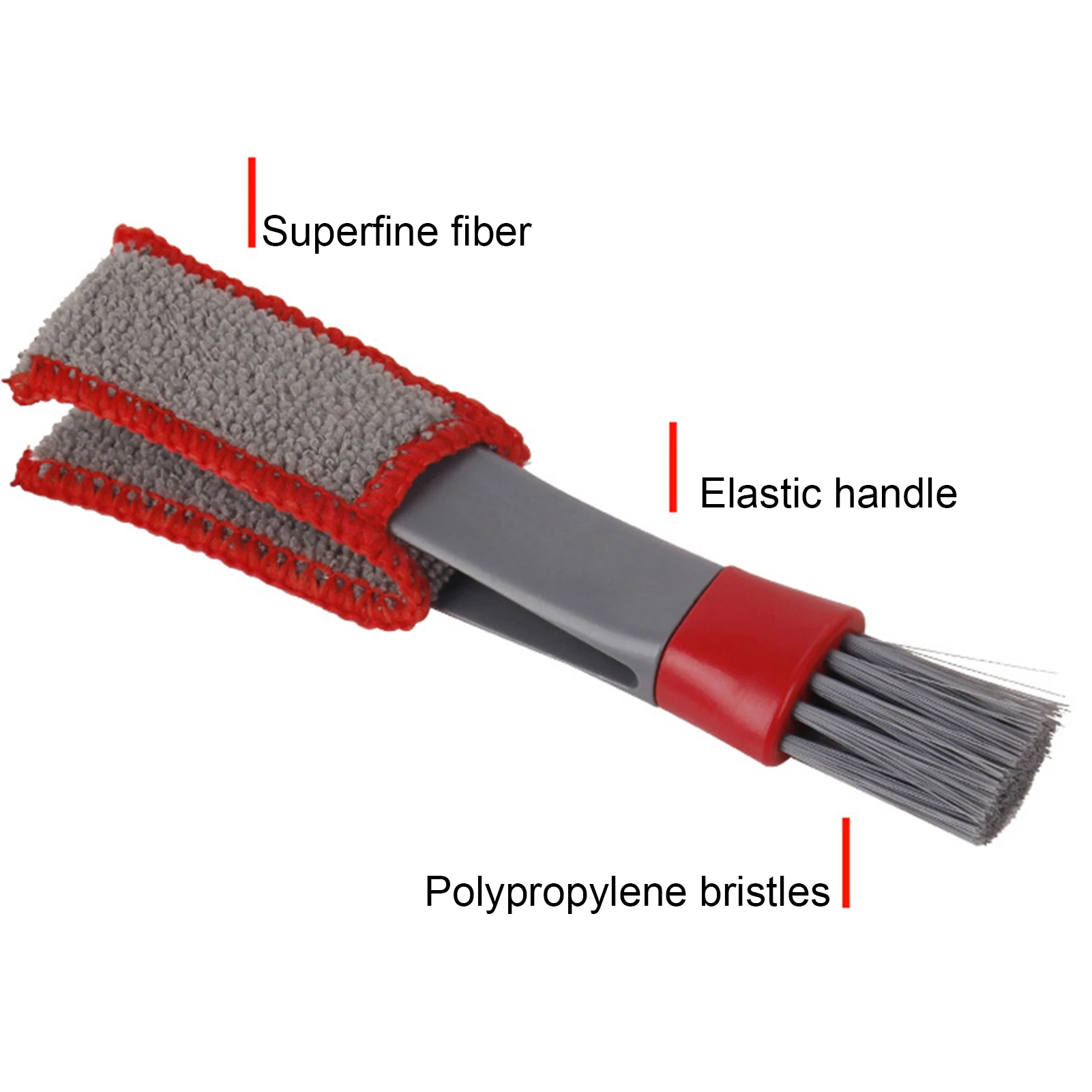 

Car Air Conditioning Vent Microfiber Brush Dust Remover Automobile Cleaning Tool