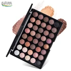 Палитра матовых теней для век ELECOOL, 40 цветов, цвета земли с шиммером цветов, мерцающие тени для век, мощный набор, косметический макияж, инструменты для красоты