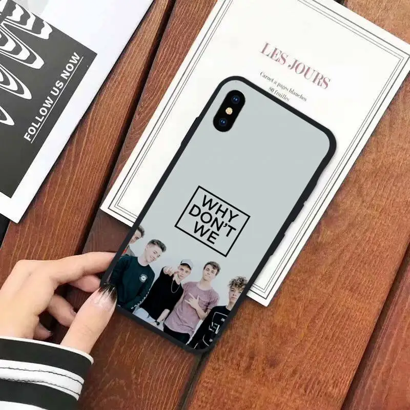 

Why don't we European and American Boys luxury Phone Case coque for iPhone 11 12 mini pro XS MAX 8 7 6 6S Plus X 5S SE 2020 XR