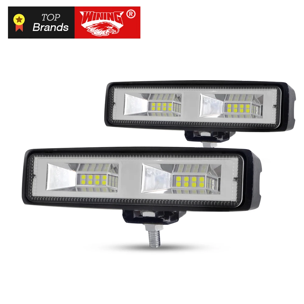 WINING Новый 6 дюймов 24 Вт светодиодный рабочий светильник Автомобильный бар