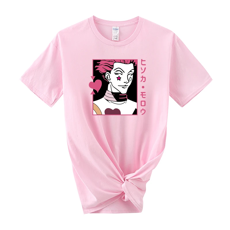 Футболка Hunter X Женская забавная Повседневная футболка с мультипликационным