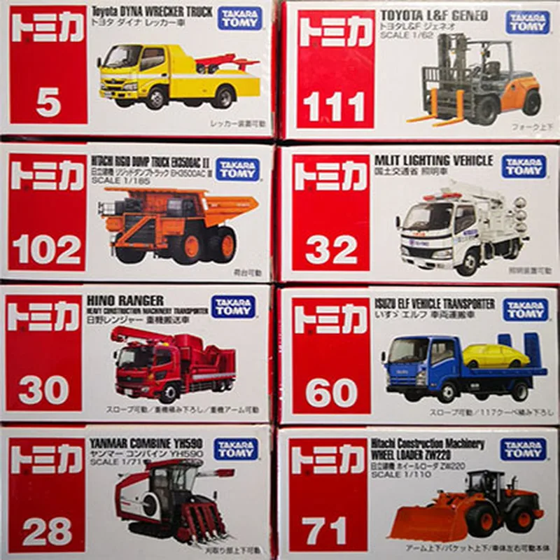 Takara Tomy Tomica Komatsu бульдозер лопата вилочный погрузчик строительный автомобиль