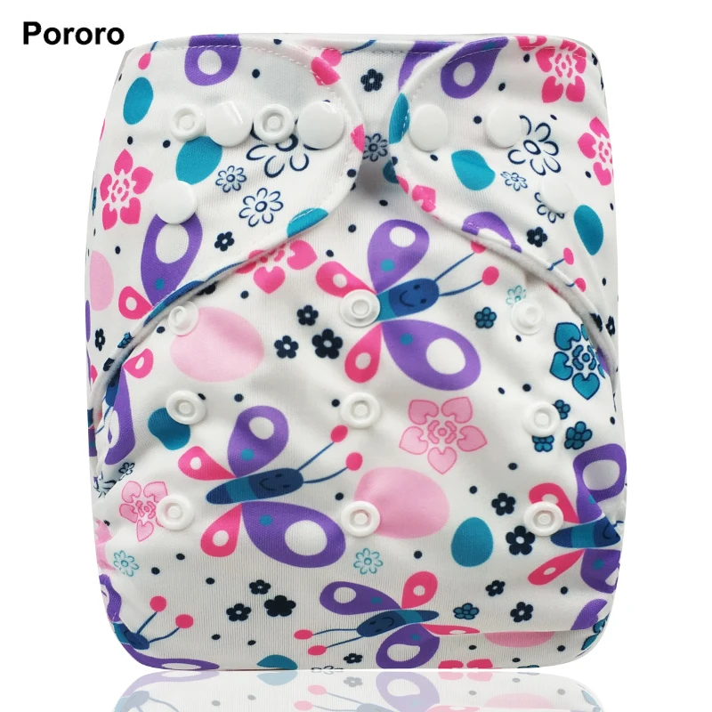 Pororo-pa&ntilde;al de Tela con estampado digital para beb&eacute;, 1 unidad, impermeable, talla &uacute;nica, reutilizable, precio al por mayor-2