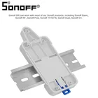 Sonoff DR Установочная панель переключателя на DIN-рейку прочный и гибкий для Sonoff BasicRFPowTH10TH16DualG1 Smart Switch