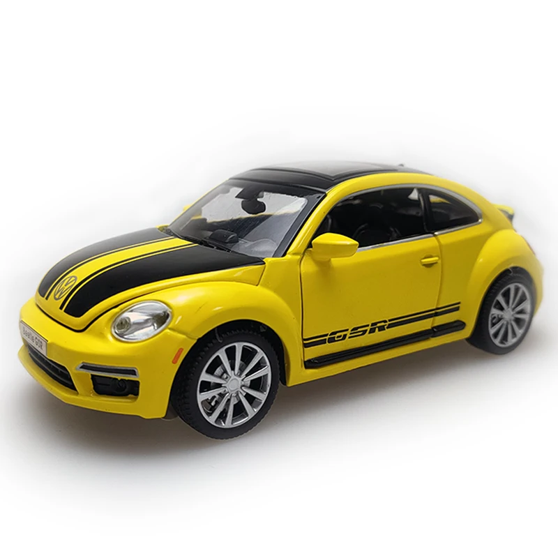 

Модель автомобиля Beetle GSR в масштабе 1:32, коллекционная игрушечная машинка со звуком светильник том