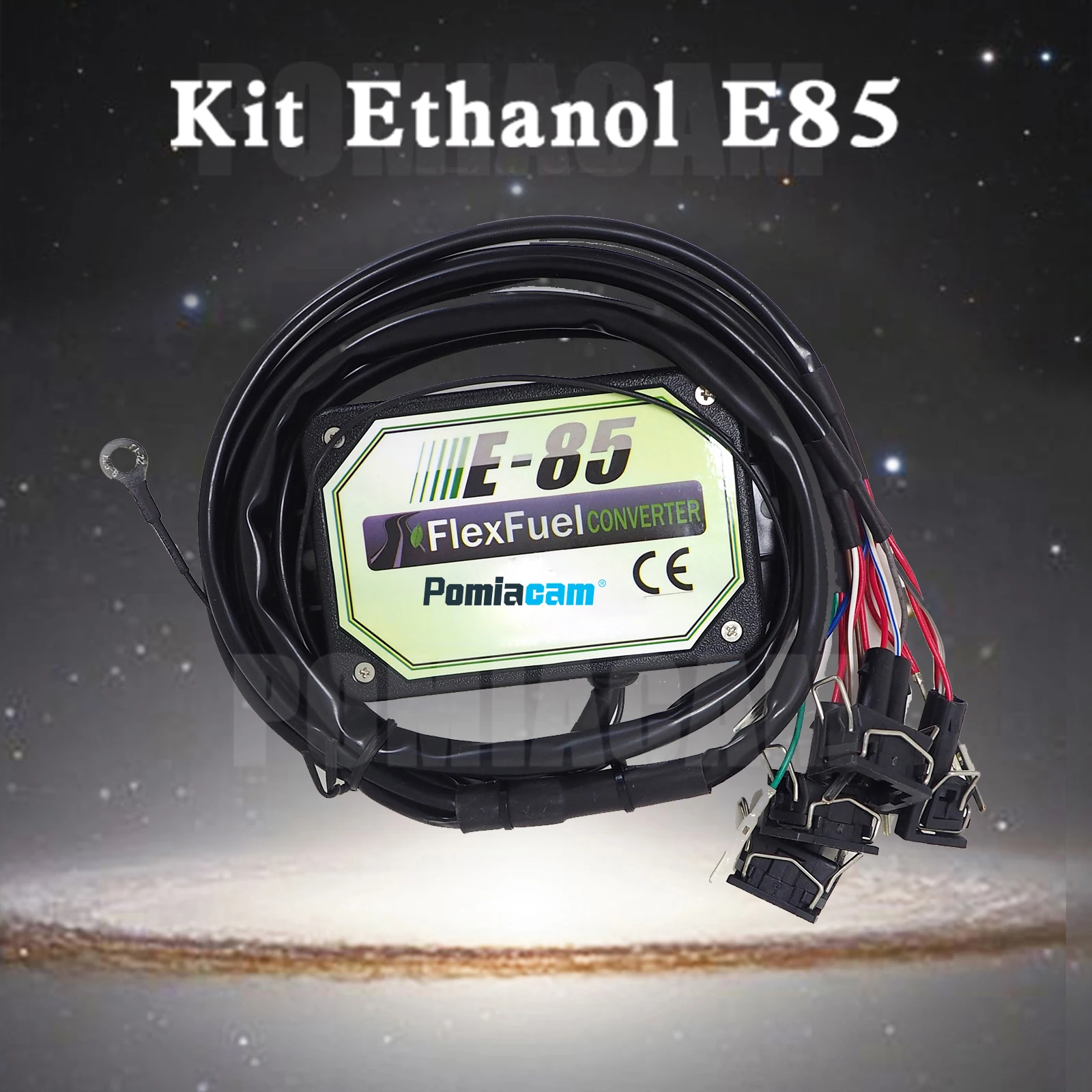 Ethanol car 4cyl auto conversion kit E85 Fuel ethanol alternative fuel with Cold Start Asst ,bioethanol converter DHL shipping