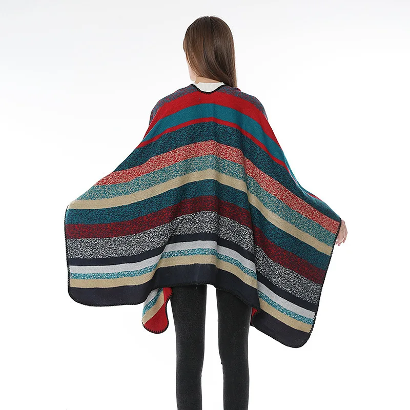 

Women Elegant Cardigan Shawl Wrap Sweater for Fall Winter