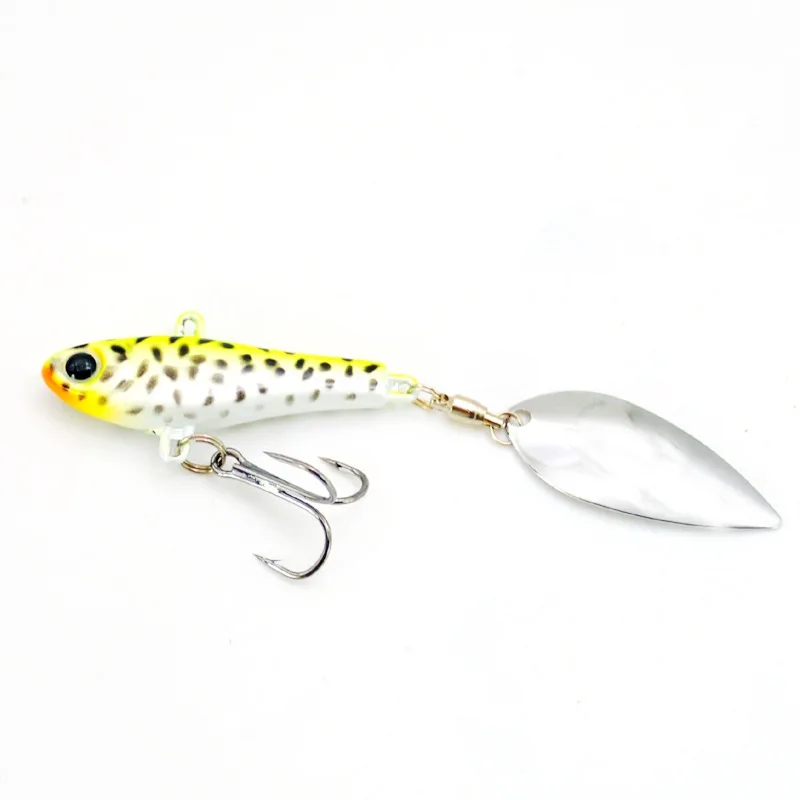 Лидер продаж металлическая приманка с длинным блесном и трехмерными глазами 20 г