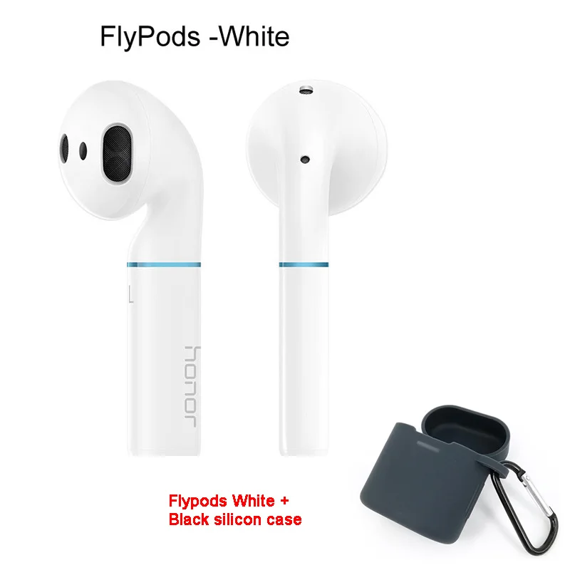FlyPods White n blac HUAWEI honor FlyPods Pro Bluetooth наушники с шумоподавлением вызова водонепроницаемый Handfree микрофон модная гарнитура - Цвет: FlyPods White n blac