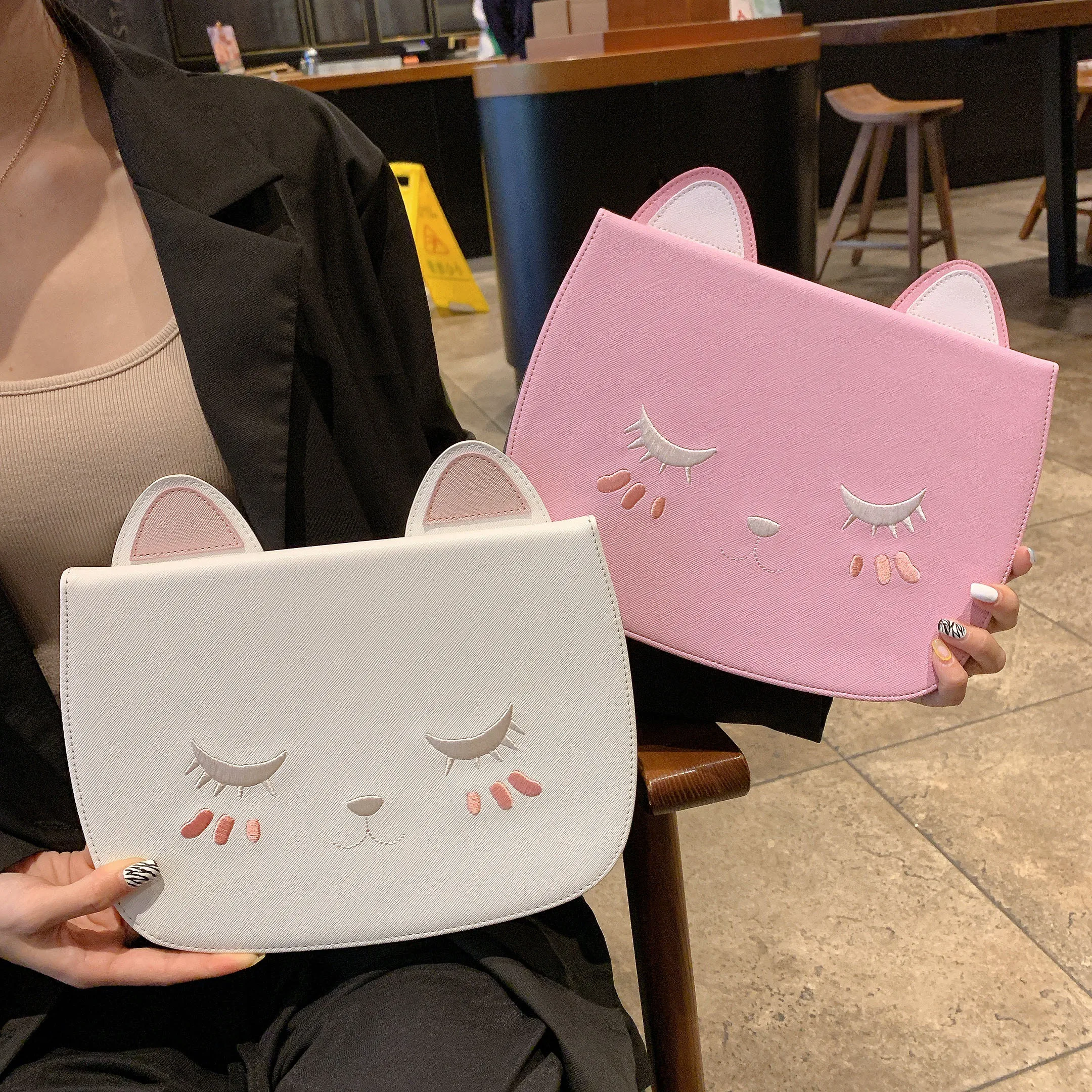 Милый чехол с изображением кота для iPad 8th/7th 10 2 2020/2019 Air 1/2 9 7 Mini 1/2/3/4/5 Pro 5 11 PU смарт