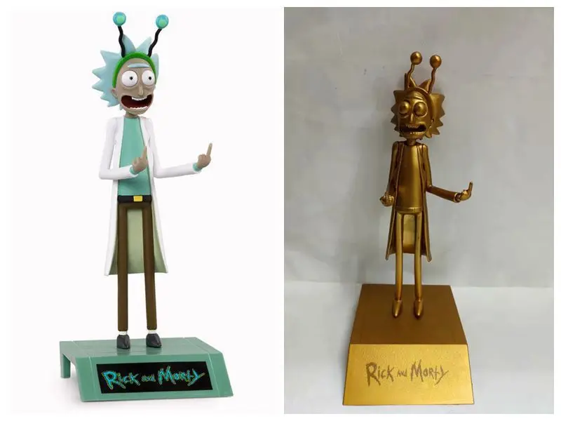 

Hot Anime Figure Rick Morty Collection Action Figure Toys Grandpa Rick Room Decoration Gifts for Kids Children Toys
