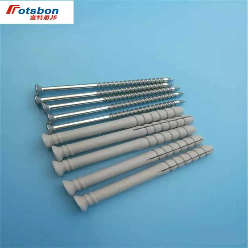 

M6/M8/M10 Expansion Nails & Nylon Strikes The Distensible Bolt Cement Nail Phillips Plastic Screws Percussion Bolts Screw