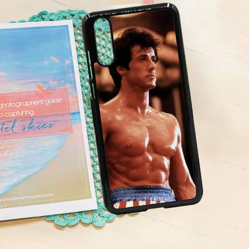 

Rocky Balboa famous boxer fashion high quality Phone Case shell PC for iPhone 11 12 pro XS MAX 8 7 6 6S Plus X 5S SE 2020 XR