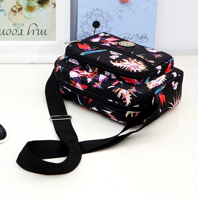 

Casual Crossbody Shoulder Bag Women Nylon Waterproof Messenger Bags for Lady Cross-bag High Quality Multifunctional Handbags
