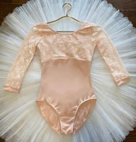 fall ballet dance leotards women 2022 lace sleeve gymnastics dancing wear adult high quality elegant ballet leotard