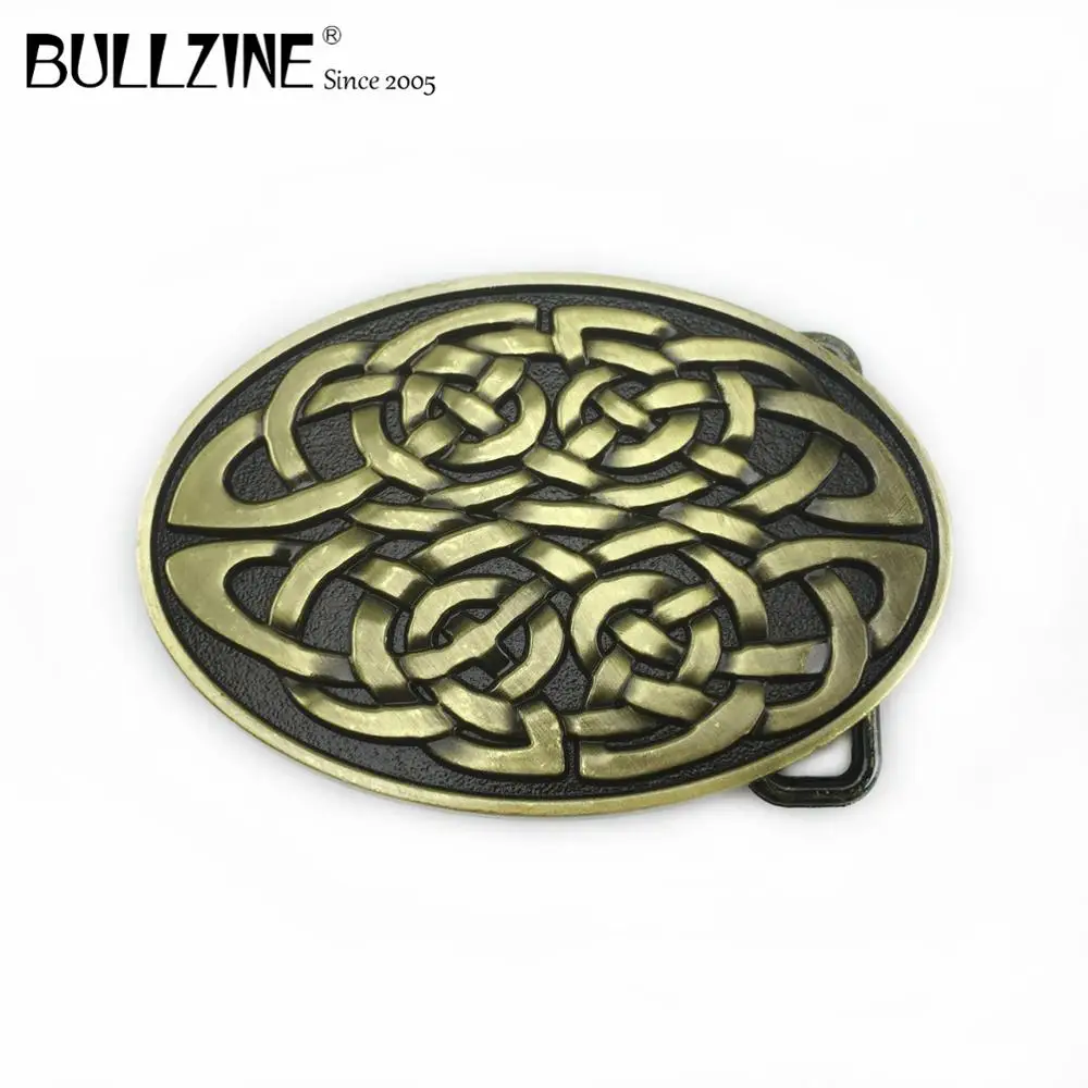 Bullzine оптовая продажа кельтский под джинсы ковбойский ремень подарок пряжка на