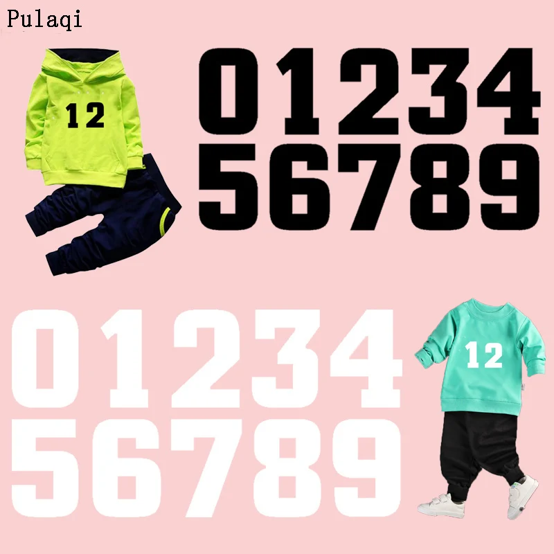 Виниловая Термотрансферная наклейка Pulaqi для одежды куртки бейджа термонаклейка