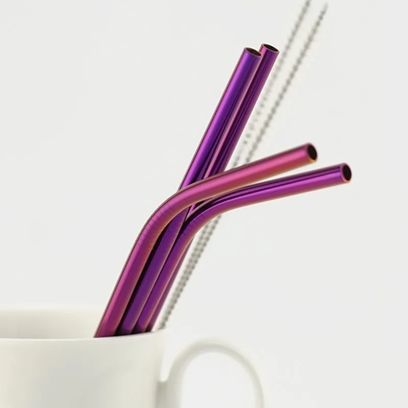 Яркий аксессуар для бара вечерние нержавеющей стали 304|Соломинки питья| |