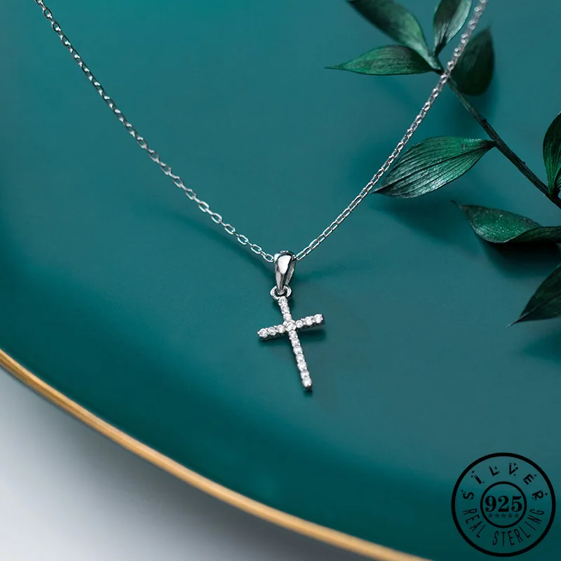 100% 925 стерлингового серебра Блестящий кубического циркония подвеска в форме