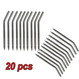 20 штук наконечники форсунки трубка Стоматологическая тройной 3 Способ Шприц воздушного распыления воды Denshine