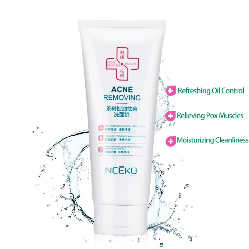 NCEKO масло чайного дерева контроль акне удаление очищающее средство от масла и