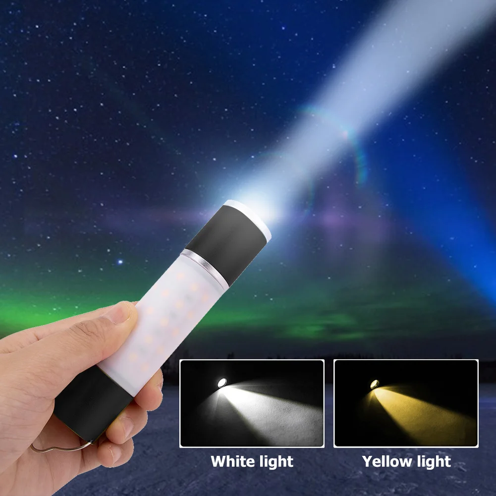 

USB Перезаряжаемый подвесной фонарик, масштабируемый светодиодный фонарик, фонарь для кемпинга, палатки, фонарик, фонарь