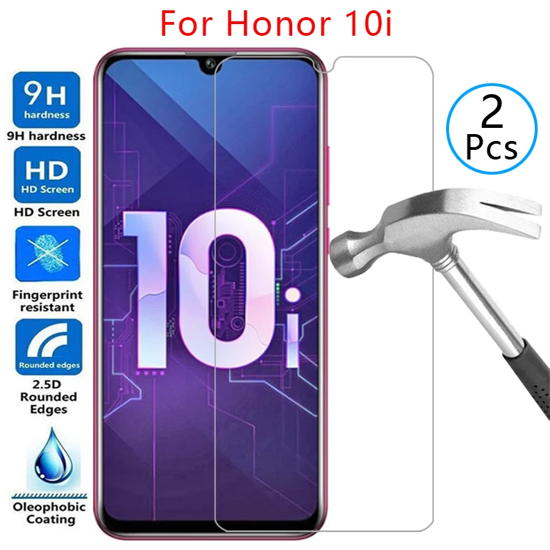 

Закаленное стекло для защиты экрана для honor 10i чехол для honor 10i honer onor hono 10 i i10 6,21 защитный чехол для телефона 9h