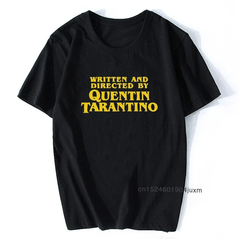 Футболка с надписью и Quentin Tarantino повседневная забавная футболка высокого