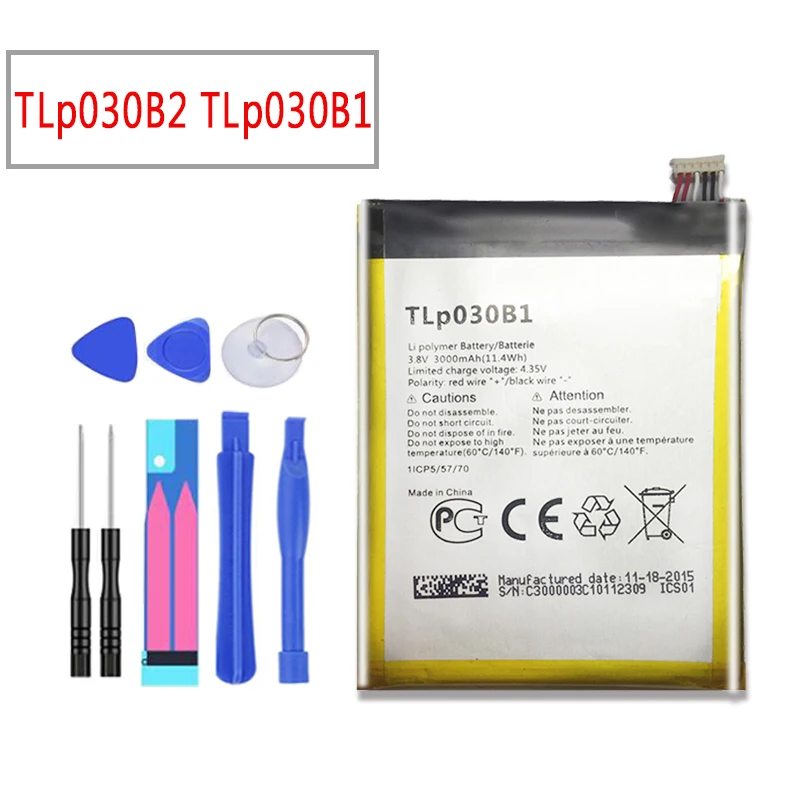Полимерный литий ионный аккумулятор Батарея для Alcatel One Touch Pop S7 OT 7045 7045Y Замена