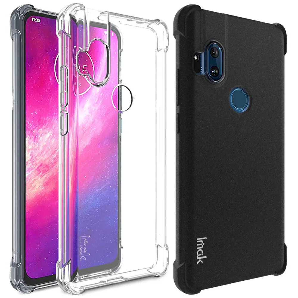 Силиконовый прозрачный чехол IMAK Для Motorola One|Бамперы| |