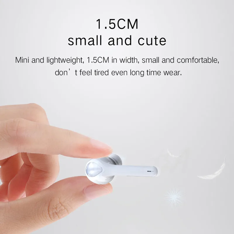 TWS Bluetooth 5.0 True Wireless Earphone Headphone Mini Cordless Earbuds With Mic Handsfree Headset For Xiaomi Mi iPhone Huawei |