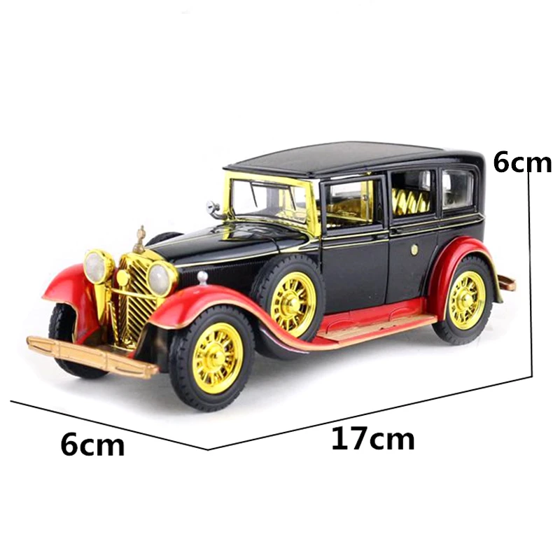 1:32 литая металлическая модель автомобиля игрушки Винтаж Rolls Royce классика Реплика