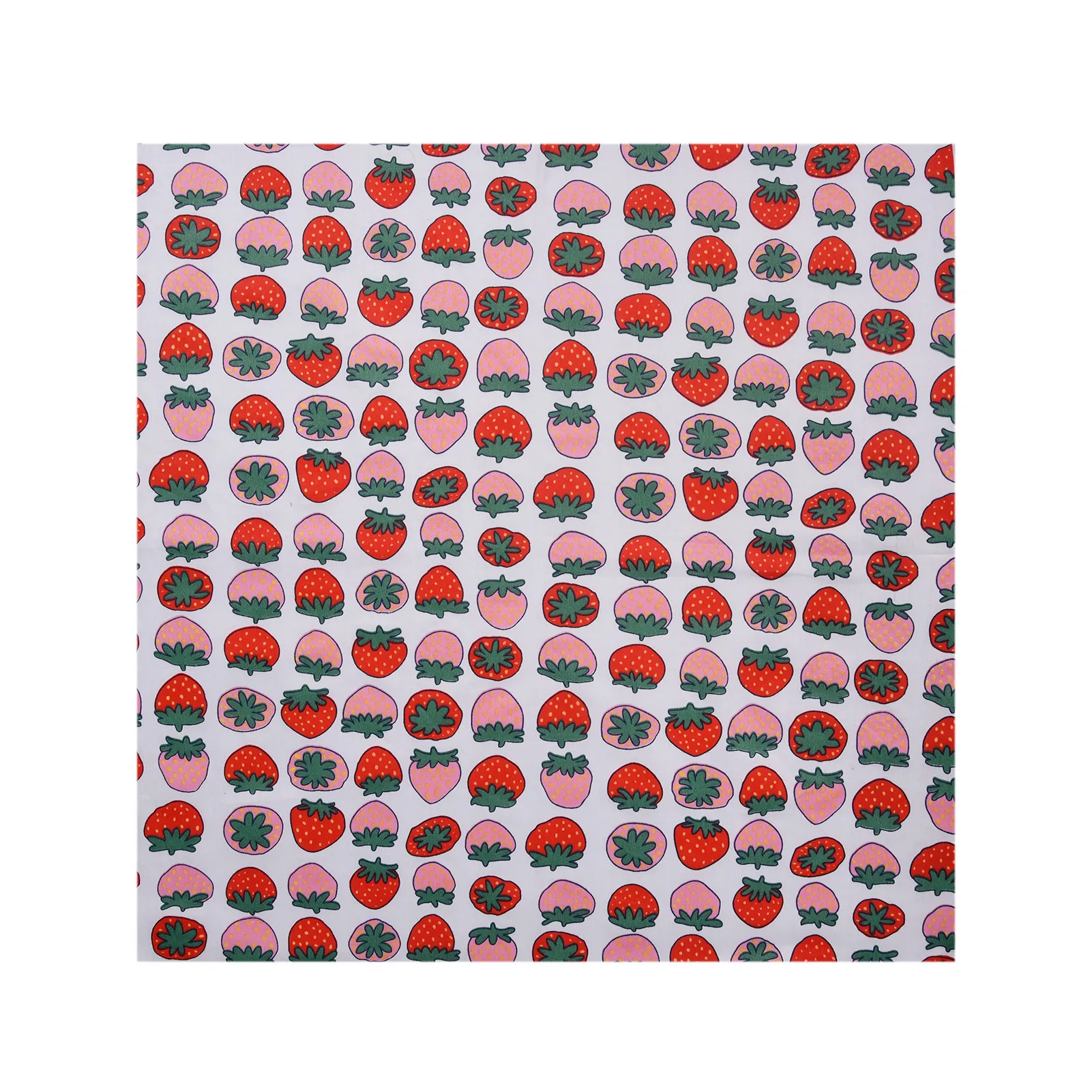 

12PCS Cotton Fabric Fruit Pattern Christmas Cotton Sewing Cloth,DIY Handmade Sewing Patchwork Fabric