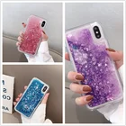 Жидкий силиконовый чехол для Redmi Note 8 2021, Радужный чехол, градиентный блестящий чехол для Redmi Note 8 Pro, Redmi 8A, чехол для Redmi Note 8T