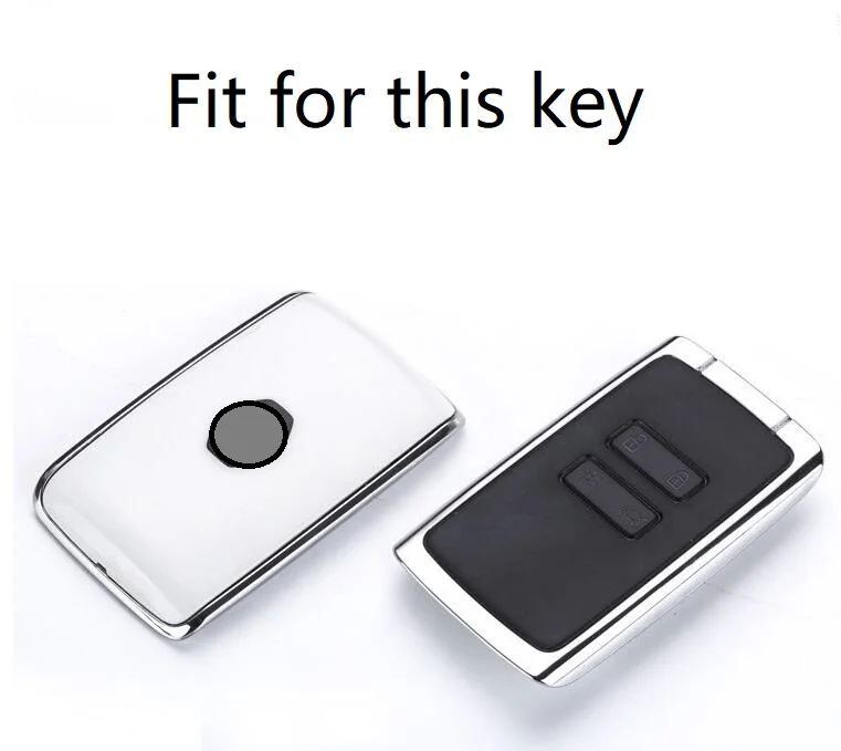 Чехол для автомобильного ключа чехол из алюминиевого сплава кольцо брелка Renault