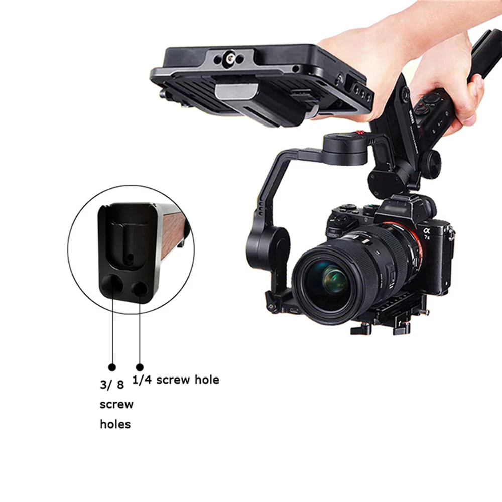 Стабилизатор для Zhiyun Weebill ручка из алюминиевого сплава с ручкой грушевидной